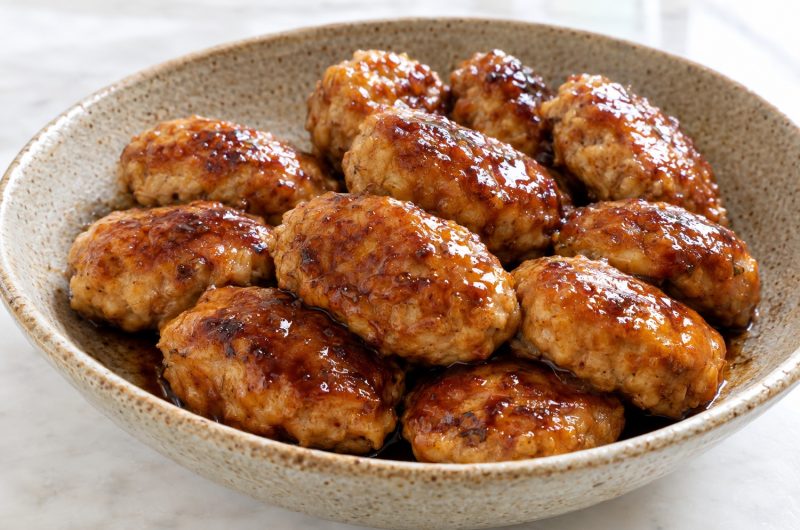 Tsukune, boulettes de poulet japonaises moelleuses